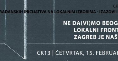 Tribina građ inicijative lok izbori