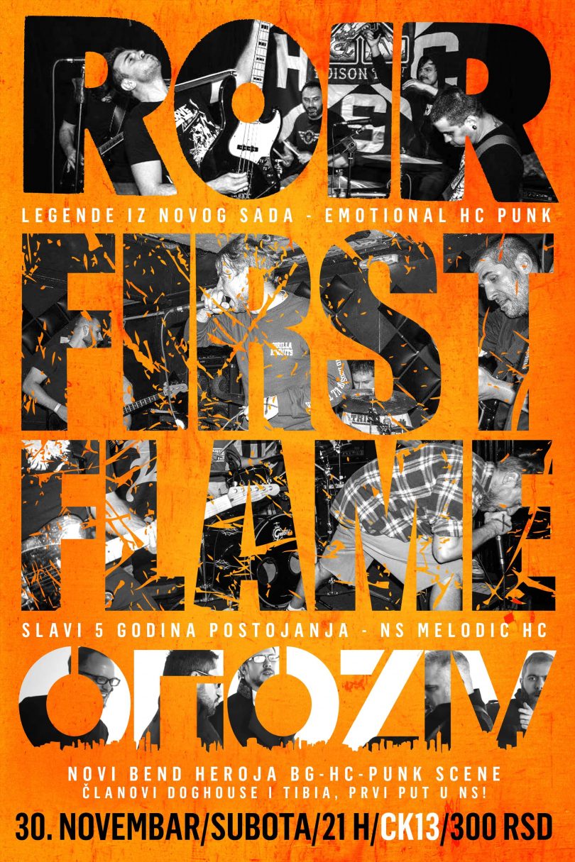 ROIR + First Flame + Opoziv