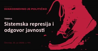 Tribina represija cover