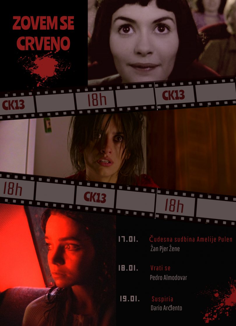 Art bioskop Crveno - plakat