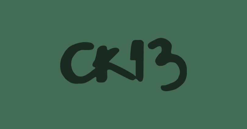 CK13 zeleni cover crna slova