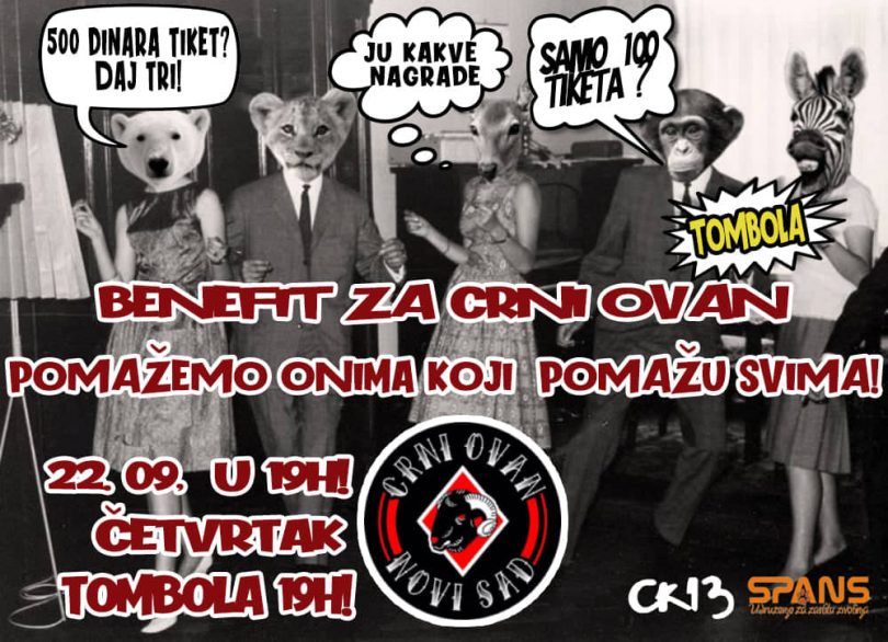 SPANS tombola za Ovna