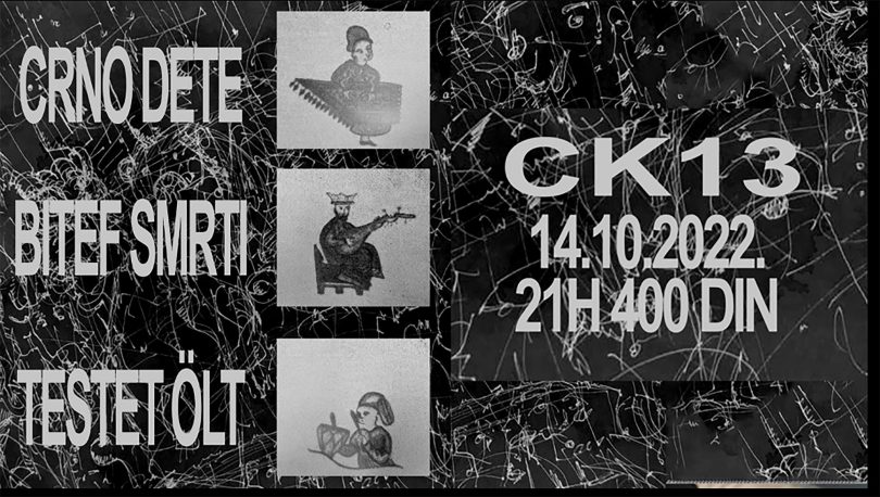 crno dete testetr olt bitef smrti